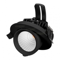 Светильник LTD-EXPLORER-R100-12W Warm3000 (BK, 38 deg, 230V) (Arlight, IP20 Металл, 3 года) | 034521 | Arlight
