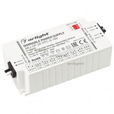 Блок питания ARJ-SP-20-PFC-0-10V (20W, 350-700mA) (Arlight, IP20 Пластик, 5 лет) | 030929 | Arlight