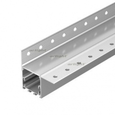 Профиль с экраном SL-LINIA32-FANTOM-EDGE-2500 ANOD+FROST (Arlight, Алюминий) | 031375 | Arlight