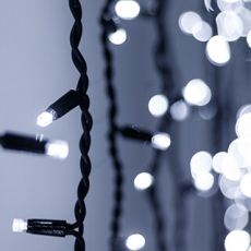 Светодиодная гирлянда ARD-CURTAIN-PRO-2000x3000-BLACK-760LED-FLASH WHITE/WHITE (230V, 70W) | 026057 | Arlight