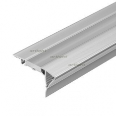 Профиль с экраном ALU-STAIR-DK-2000 ANOD+FROST | 015473 | Arlight