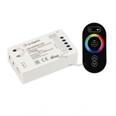 Контроллер ARL-OVAL-RGBW Black (5-24V, 4x4A, ПДУ Овал, RF) | 032850 | Arlight