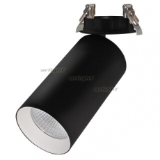 Светильник SP-POLO-BUILT-R95-25W Warm3000 (BK-WH, 40 deg) | 027343 | Arlight