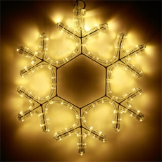 Фигура ARD-SNOWFLAKE-M7-450x375-126LED Warm (230V, 7.5W) | 025315 | Arlight