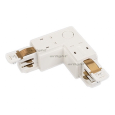 Коннектор угловой LGD-4TR-CON-L-INT-WH (D) (Arlight, IP20 Пластик, 3 года) | 029300 | Arlight