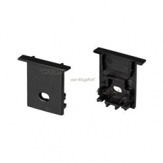 Заглушка SL-COMFORT-1722-F BLACK c отверстием (arlight, Пластик) | 031778 | Arlight