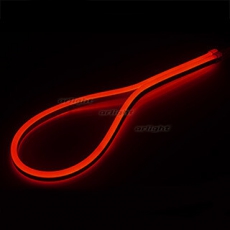 Образец Гибкий неон ARL-CF2835-Mini-24V Red (16x8mm)-0.9m (arlight, -) | 022218 | Arlight