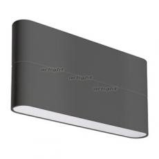 Светильник SP-WALL-FLAT-S170x90-2x6W Warm3000 (GR, 120 deg, 230V) (Arlight, IP54 Металл, 3 года) | 032412 | Arlight