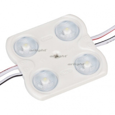 Модуль герметичный CRAFT-2835-4-12V Warm 170deg (45x43mm, 1.6W, IP67) (Arlight, Закрытый) | 029682 | Arlight
