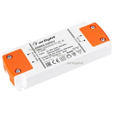 Блок питания ARV-SN24020-FLAT-B (24V, 0.83A, 20W) (Arlight, IP20 Пластик, 3 года) | 029375 | Arlight