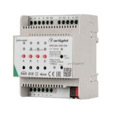 INTELLIGENT ARLIGHT Диммер KNX-204-DIM-DIN (12-48V, 8x0.35/4x0.7/2x1A) | 025660 | Arlight