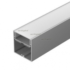 Профиль с экраном SL-LINE-7477-2500 ANOD+OPAL | 020468 | Arlight