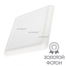 Светильник CL-FIOKK-S180x180-12W Day4000-MIX (WH, 120 deg, 230V) (arlight, IP44 Пластик, 3 года) | 034470 | Arlight