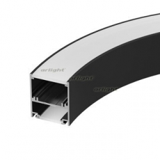 Профиль SL-ARC-5060-D1000-A90 BLACK (дуга 1 из 4) (arlight, Алюминий) | 029268 | Arlight
