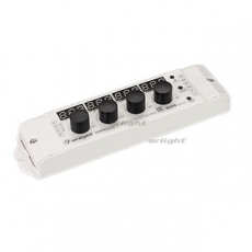 Контроллер SMART-K60-MIX-SUF (12-24V, 4x4A, 2.4G) (Arlight, IP20 Пластик, 5 лет) | 031614 | Arlight