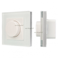Панель SMART-P89-DIM-IN White (230V, 1.2A, TRIAC, Rotary, 2.4G) (Arlight, Пластик) | 028423 | Arlight
