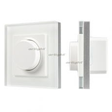 Панель SMART-P96-DIM-IN White (230V, 1.5A, 0-10V, Rotary, 2.4G) (Arlight, Пластик) | 028430 | Arlight