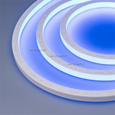 Лента светодиодная герметичная AQUA-5000S-TOP-2835-120-24V Blue (16.5х16.5mm, 10W, IP68) (Arlight, -) | 032117 | Arlight