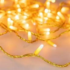 Светодиодная гирлянда ARD-STRING-CLASSIC-10000-YELLOW-100LED-MILK-FLASH Yellow (230V, 7W) (Ardecoled, IP65) | 031201 | Arlight