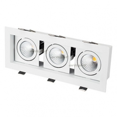 Светильник CL-KARDAN-S260x102-3x9W Day (WH, 38 deg) | 024132 | Arlight