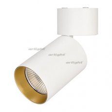 Светильник SP-POLO-SURFACE-FLAP-R85-15W White5000 (WH-GD, 40 deg) | 027559 | Arlight