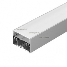 Профиль с экраном S2-LINE-10570-2500 ANOD+OPAL | 021175 | Arlight