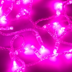 Светодиодная гирлянда ARD-STRING-CLASSIC-10000-CLEAR-100LED-STD PINK (230V, 7W) | 025791 | Arlight