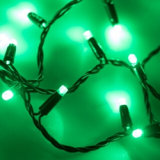 Светодиодная гирлянда ARD-STRING-CLASSIC-10000-BLACK-100LED-FLASH GREEN (230V, 7W) | 025801 | Arlight
