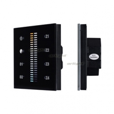 Панель Sens SR-2830B-AC-RF-IN Black (220V,MIX+DIM,4зоны) | 021062 | Arlight