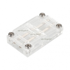 Коннектор прямой для ленты ARL-50000PV (15.5x6mm) прозрачный | 027067 | Arlight