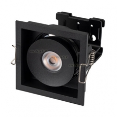 Светильник CL-SIMPLE-S80x80-9W Warm3000 (BK, 45 deg) | 028149 | Arlight