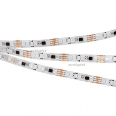 Лента светодиодная SPI-5000SE-RAM-5060-60 12V Cx3 RGB-Auto (10mm, 12W, IP65) | 028872 | Arlight