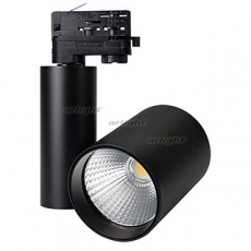 Светильник LGD-SHOP-4TR-R100-40W Day4000 (BK, 24 deg) | 026282 | Arlight