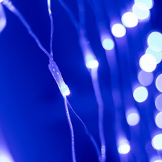 Светодиодная гирлянда ARD-NETLIGHT-HOME-1500x1500-CLEAR-150LED Blue (230V, 12W) | 024672 | Arlight