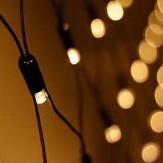 Светодиодная гирлянда ARD-NETLIGHT-CLASSIC-2000x1500-BLACK-288LED Warm (230V, 18W) | 024688 | Arlight