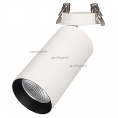 Светильник SP-POLO-BUILT-R95-25W Warm3000 (WH-BK, 40 deg) | 027345 | Arlight