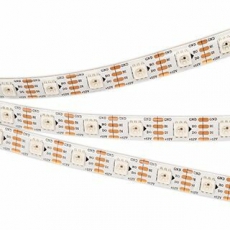 Лента светодиодная SPI-5000SE-RAM-5060-60 12V Cx1 RGB-Auto (10mm, 8W, IP20) | 027614(1) | Arlight