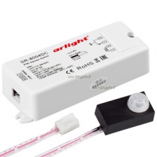 Датчик SR-8004-DC black (12-36V, 96-288W, PIR-Sensor) | 020866 | Arlight
