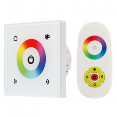 Панель Sens LN-082-RGB White (RF,12-24V, 144-288W) | 017958 | Arlight