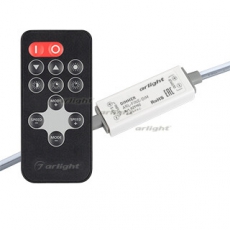 Диммер ARL-FINE-DIM Black (5-24V, 1x5A, RF ПДУ 11кн) (Arlight, IP20 Пластик, 1 год) | 027192 | Arlight
