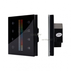 Панель Sens SR-2830C-AC-RF-IN Black (220V,RGB+CCT,4зоны) | 019062 | Arlight