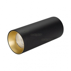 Светильник SP-POLO-SURFACE-R65-8W Warm3000 (BK-GD, 40 deg) | 027508 | Arlight
