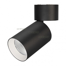 Светильник SP-POLO-SURFACE-FLAP-R85-15W White5000 (BK-WH, 40 deg) | 027555 | Arlight