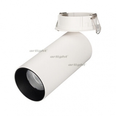 Светильник SP-POLO-BUILT-R65-8W Warm3000 (WH-BK, 40 deg) | 027255 | Arlight
