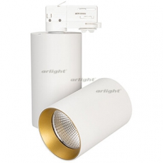 Светильник SP-POLO-TRACK-TURN-R85-15W Warm3000 (WH-GD, 40 deg) | 027439 | Arlight