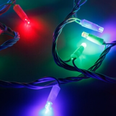 Светодиодная гирлянда ARD-STRING-PRO-10000-WHITE-100LED-LIVE RGB (230V, 7W) | 025853 | Arlight