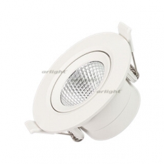 Светильник LTD-POLAR-TURN-R90-7W Warm3000 (WH, 36 deg, 230V) (Arlight, IP20 Пластик, 3 года) | 032310 | Arlight