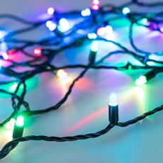 Светодиодная гирлянда ARD-STRING-CLASSIC-6000-BLACK-40LED-LIVE RGB-SPI (12V, 26W) (Ardecoled, IP65) | 031519 | Arlight