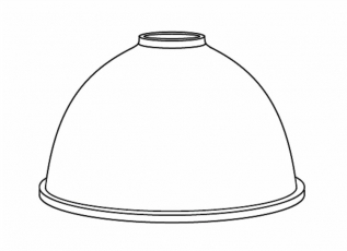 Отражатель  ДФИА (РСП/ГСП/ЖСП/ФСП D=369 H=465) АСТЗ | 676822.086-01 | АСТЗ