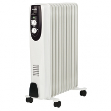 Масляный радиатор Ballu Classic BOH/CL-11WRN 2200 (11 секций)(в белом корпусе) | НС-1050892 | Ballu